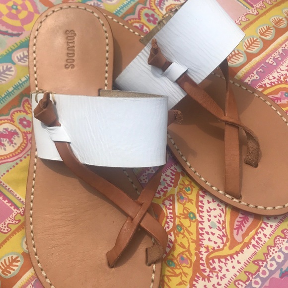 Soludos Shoes - Soludos Leather Thong Sandal 6 Soludos Shoes - Soludos Leather Thong Sandal 6